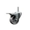Service Caster 3 Inch Semi Steel Wheel Swivel 58 Inch Threaded Stem Caster Total Lock Brake SCC SCC-TSTTL20S314-SSS-58212 - alternate 1